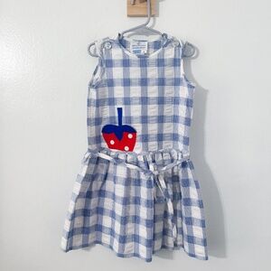 Florence Eiseman Saks Fifth Avenue Children’s Seersucker Plaid Dress School Sz 5